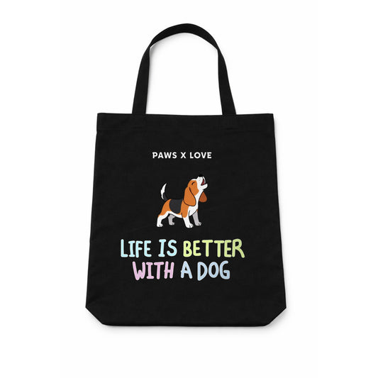 Paws X Love Life With Dog Tote